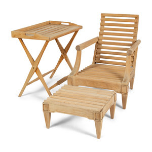 A Teak Outdoor Nine Piece Furniture 3af93e