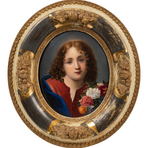 A Berlin (K.P.M.) Porcelain Plaque
19th