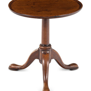 A George II Walnut Side Table or
