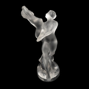 A Lalique Deux Danseuses Figural