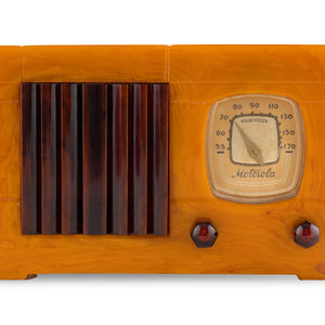 A Motorola 52 Radio
1939
Having