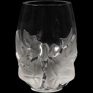 A Lalique Hedera Vase Second Half 3afb22