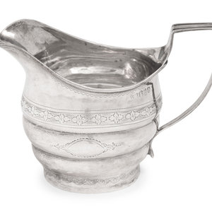 An Irish George III Silver Creamer Maker s 3afb70