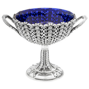 A Victorian Silver Compote with 3afb78