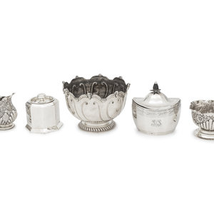 A Group of English Silver Hollowware 3afb92