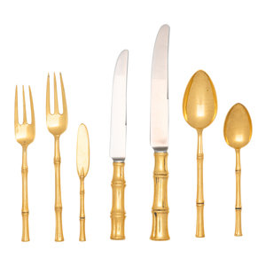 A Tiffany and Co Silver Gilt Flatware 3afba4