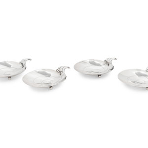 A Set of Four Tiffany and Co Silver 3afbb8