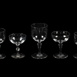 A Baccarat Normandie Stemware Service comprising 3afbd2