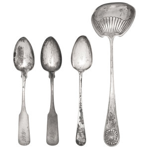 A Group of Four American Silver