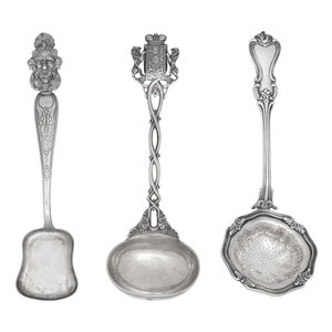 A Group of Three Russian Silver