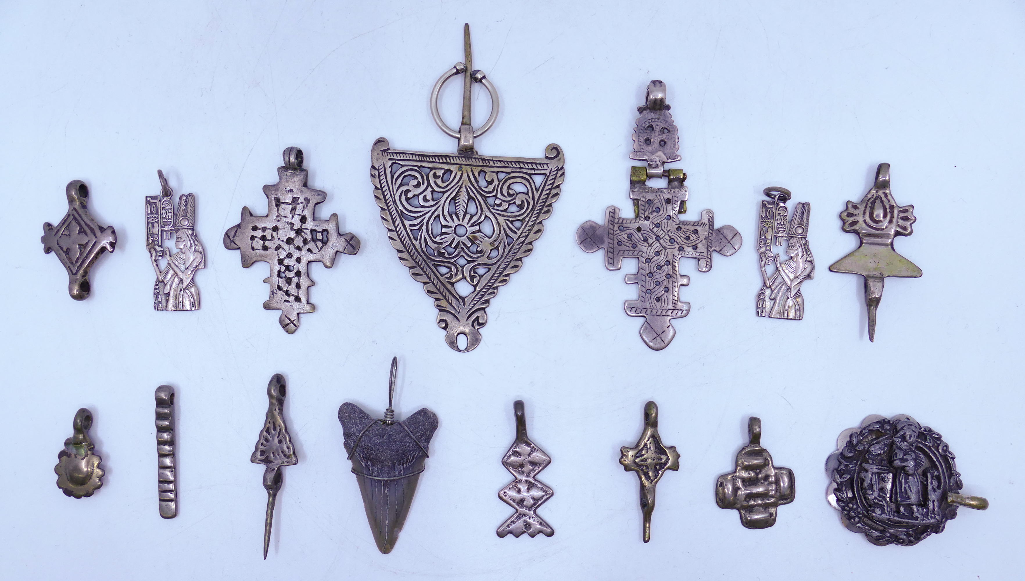 Box Ethiopian Coptic Cross Pendants 3afc2a