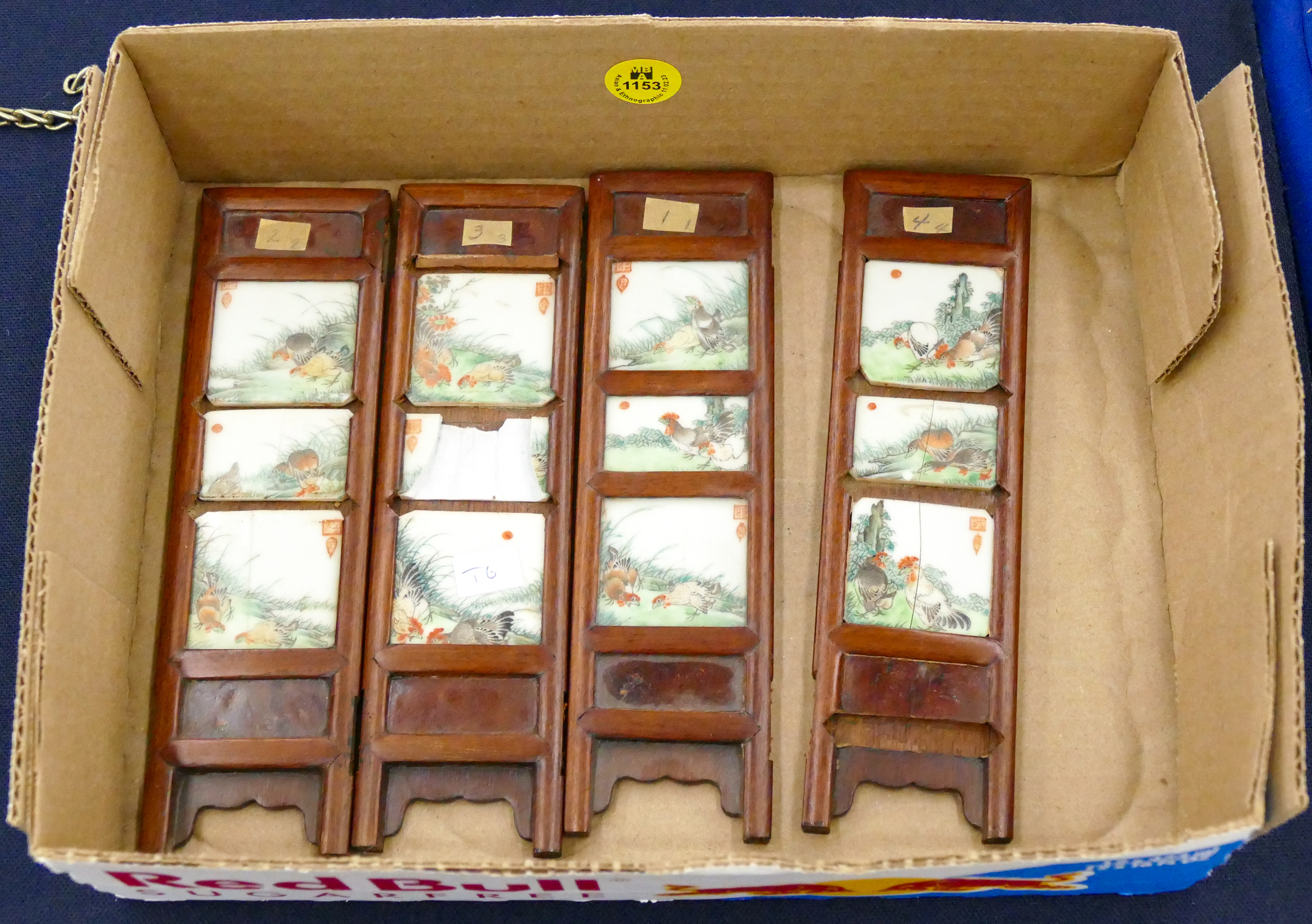 Box Old Chinese Porcelain Small