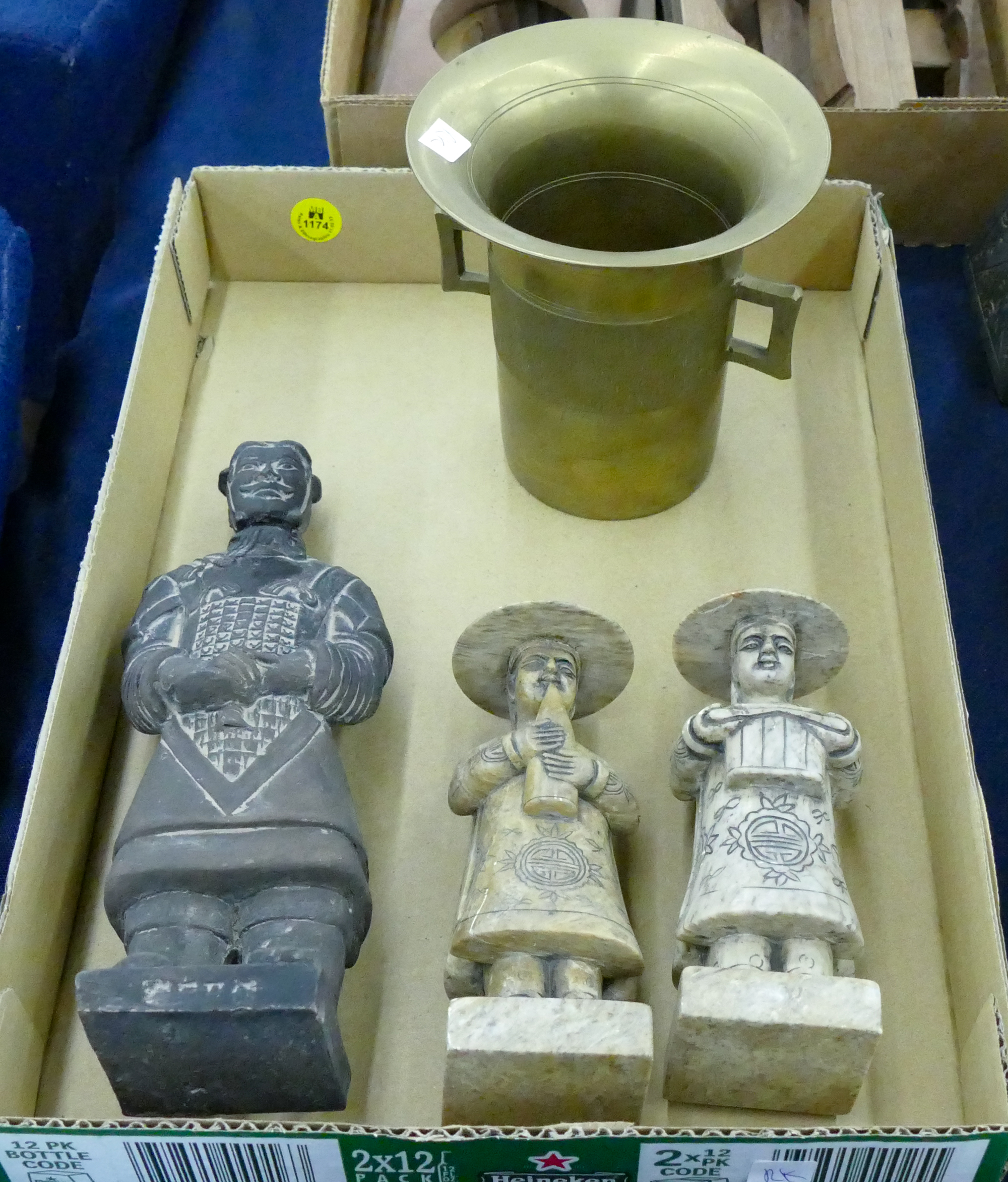 Box Chinese Brass Mortar Soapstone 3afcc6