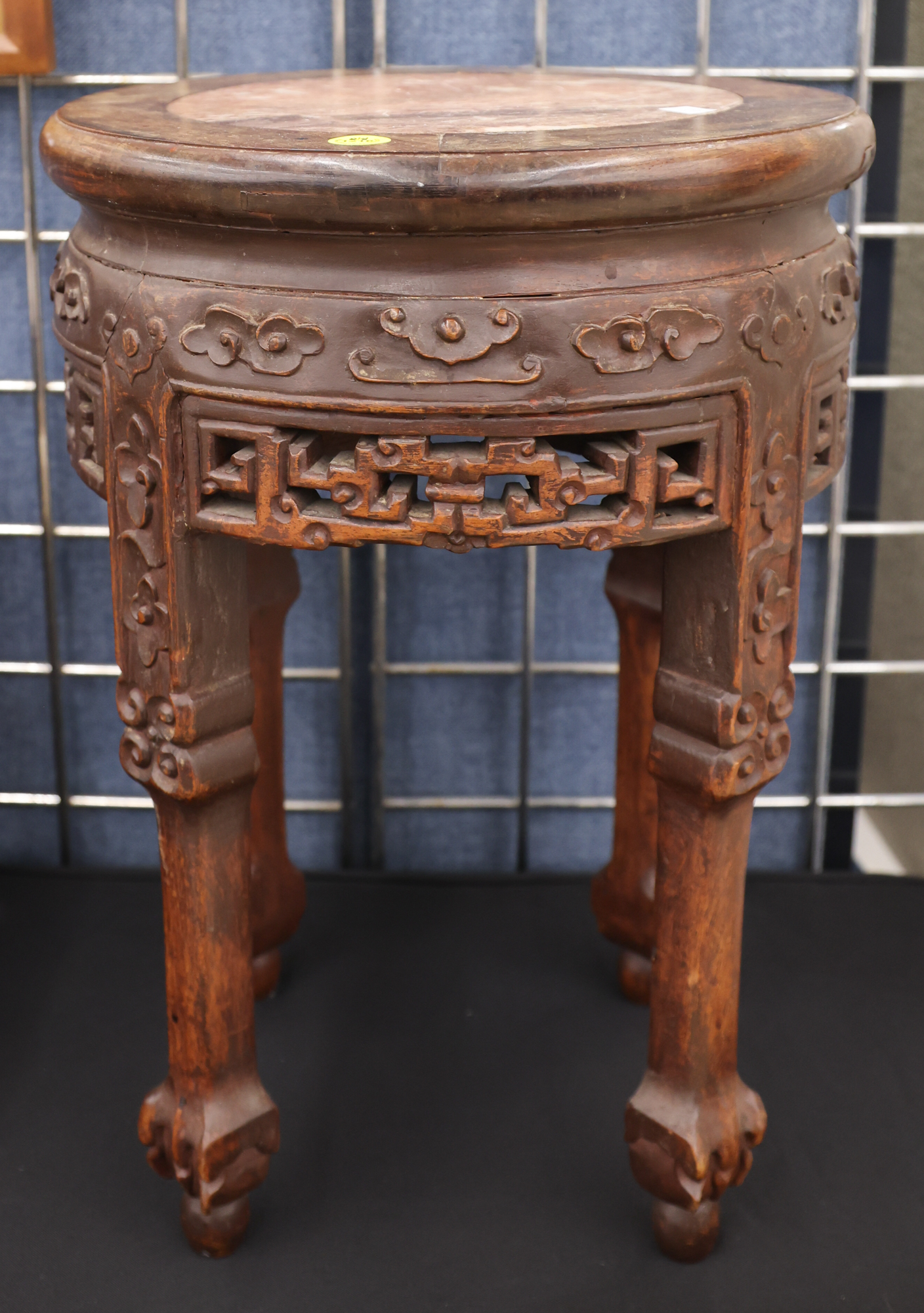 Antique Chinese Rosewood Carved 3afcec