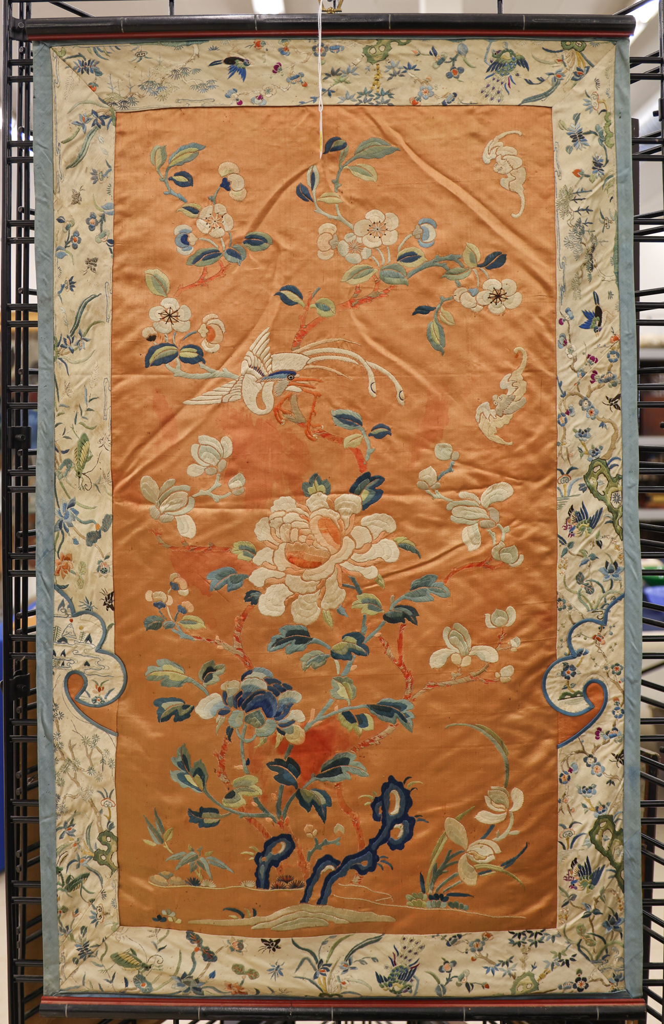 Antique Chinese Silk Embroidered