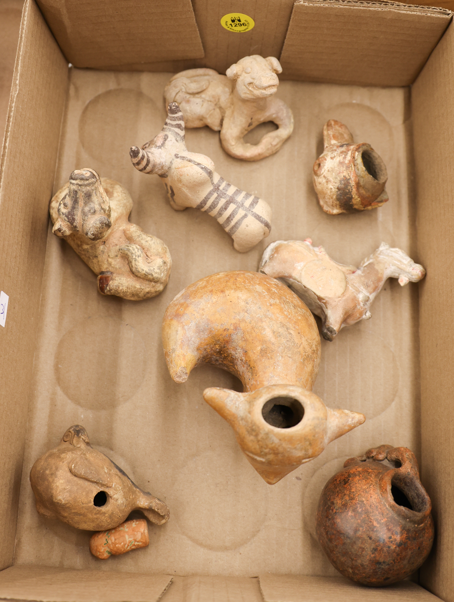 Box Pre Columbian Animal Figures