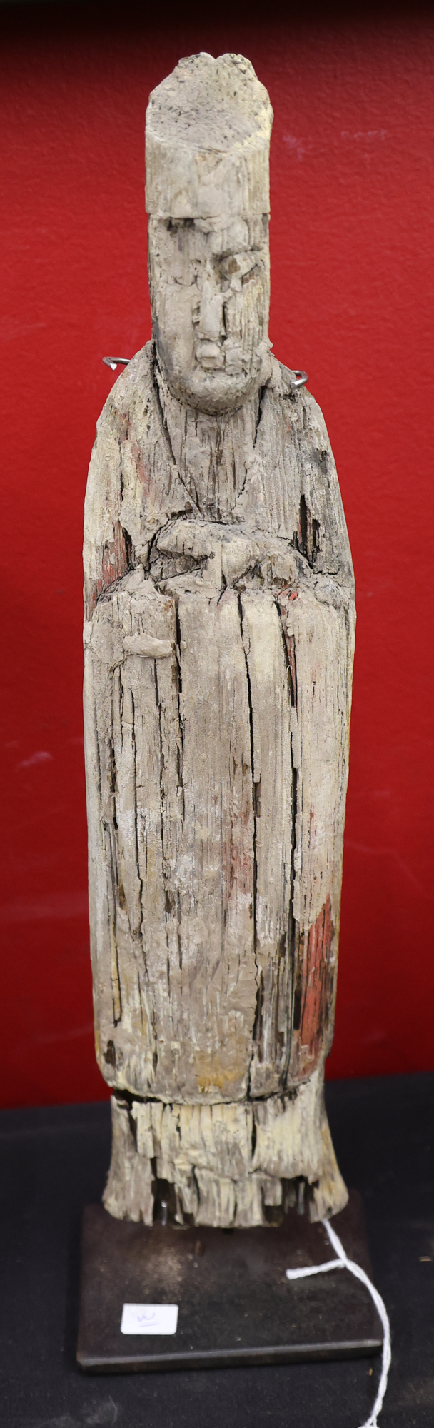 Chinese Tang Dynasty Wood Figure on