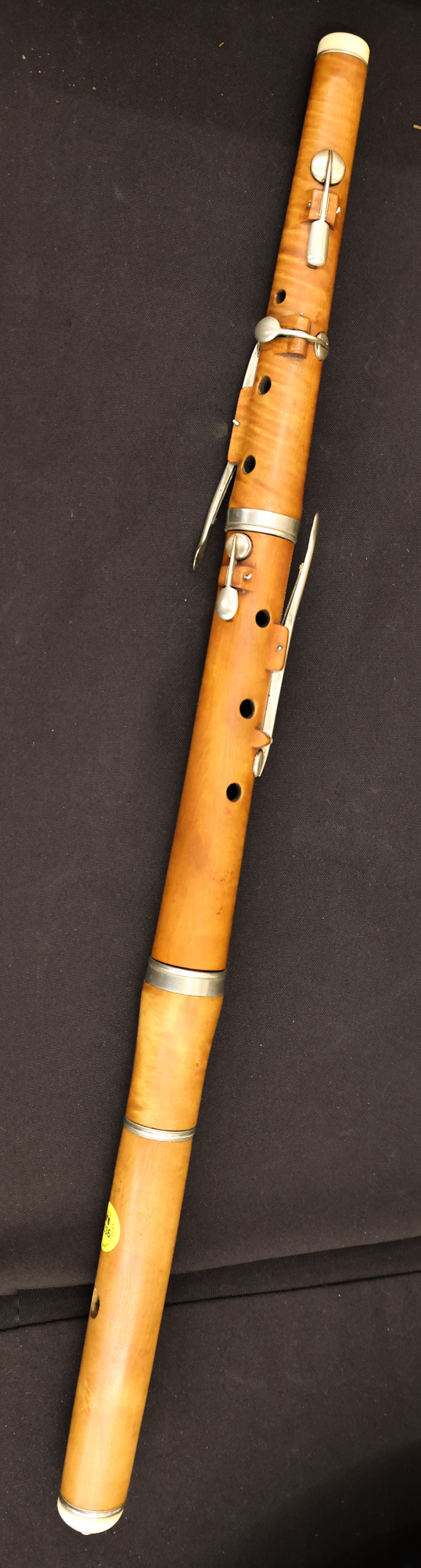 Antique Boxwood Transverse Flute Instrument