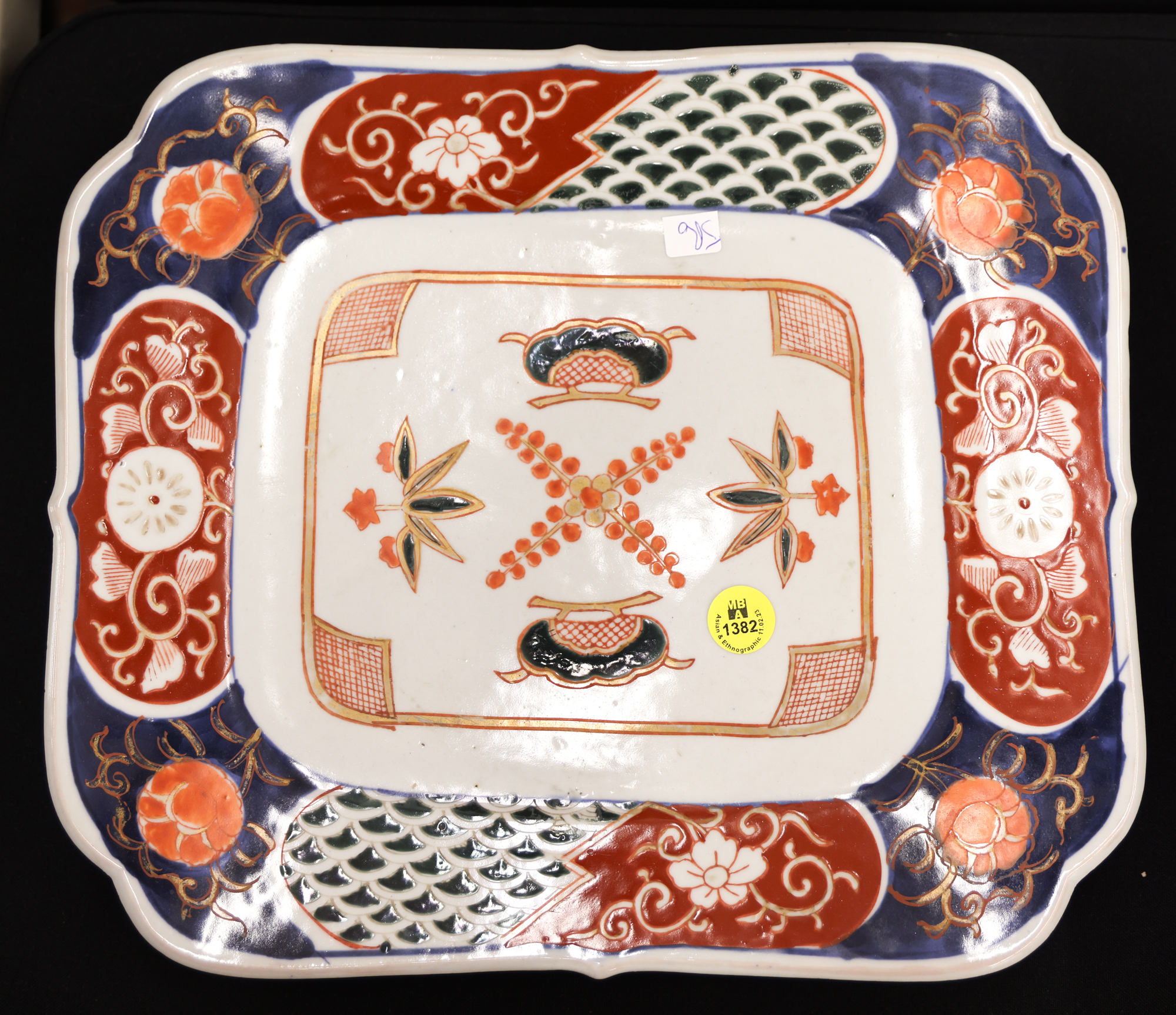 Old Japanese Imari Rectangular Tray