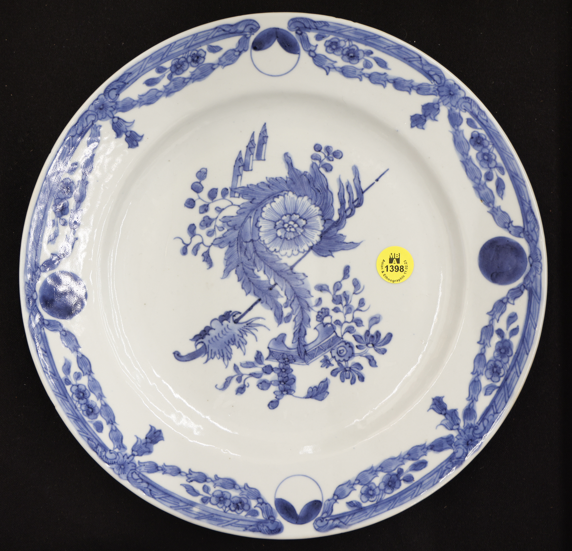 Antique Chinese Blue White Export 3afd9c