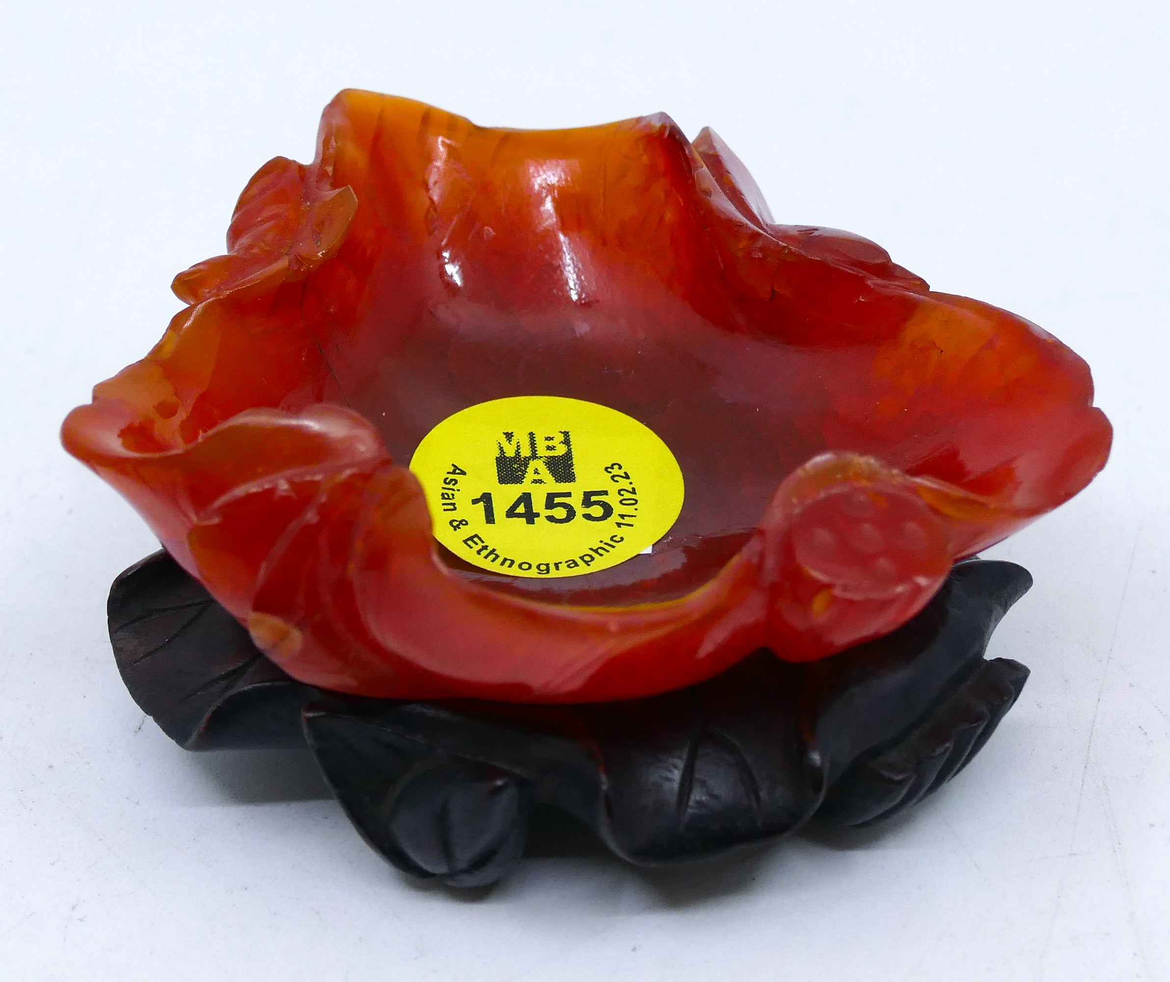 Chinese Carved Carnelian Small 3afdd1