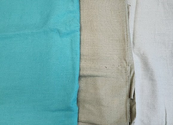 6lbs of Vintage Linen Solids. Group