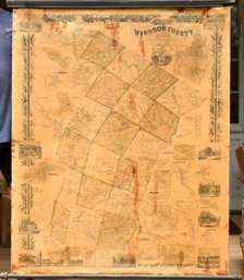 A Windsor County Vermont map from 3affef