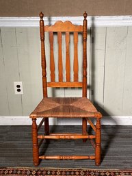 A ca. 1750-60 NH bannister back