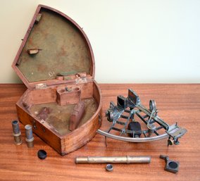 Antique E. & G.W. Blunt New York sextant
