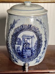 A large antique salt glazed stoneware 3b0040