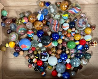 Over 50 antique and vintage glass