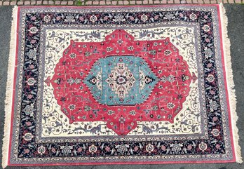 A contemporary Oriental rug, withlarge