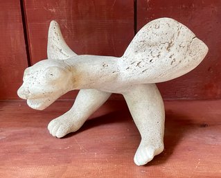 A vintage Inuit whalebone vertebrae 3b0084