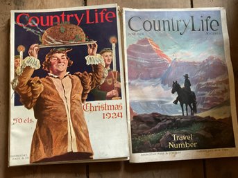 Well over 200 copies of Country Life