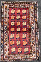 A vintage Oriental scatter rug 3b0143