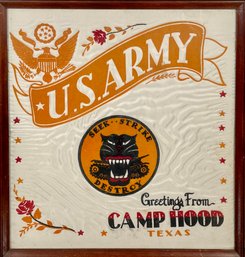 A vintage U S Army Camp Hood Texas 3b017a