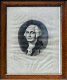 A 19th C framed engraving of George 3b0235