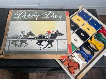 A vintage Parker Brothers Derby Day