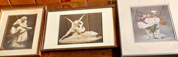 Framed print Edw. Manet 'Flowers