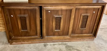 Vintage mahogany cabinet with three 3b0327