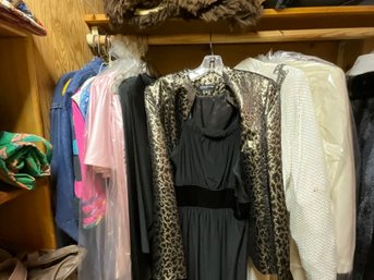 Contents of a woman s closet formal 3b0333