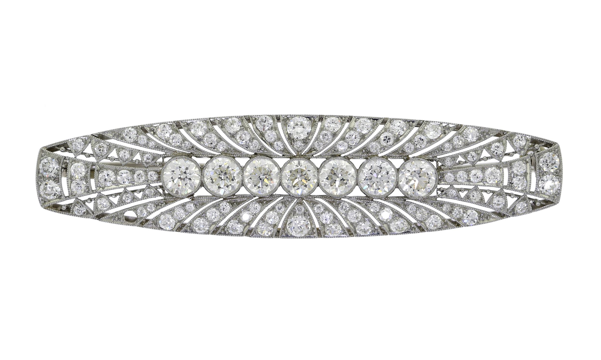 TIFFANY & CO. PLATINUM & 5 CT DIAMOND