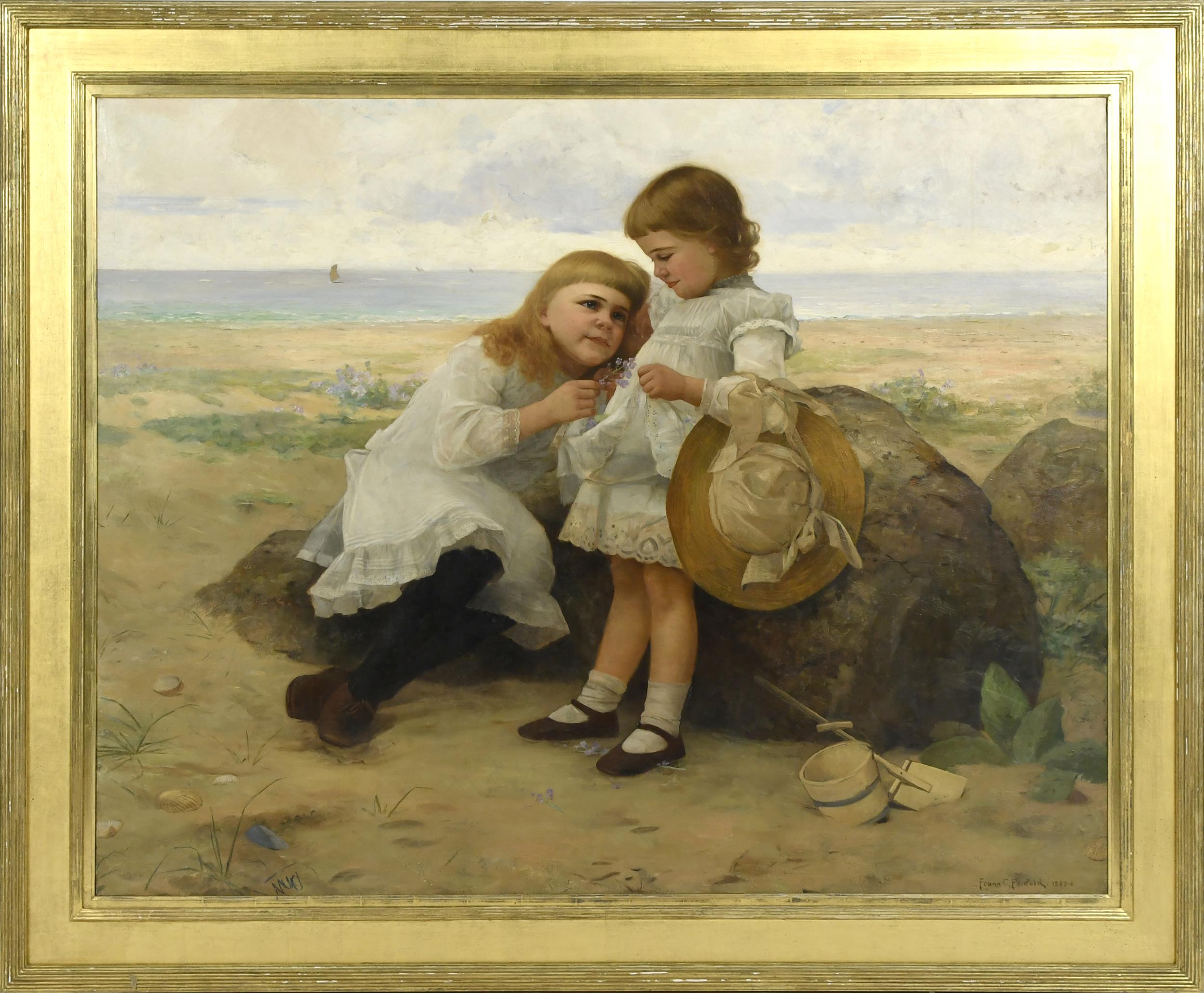 FRANK C. PENFOLD O/C, LITTLE GIRLS AT