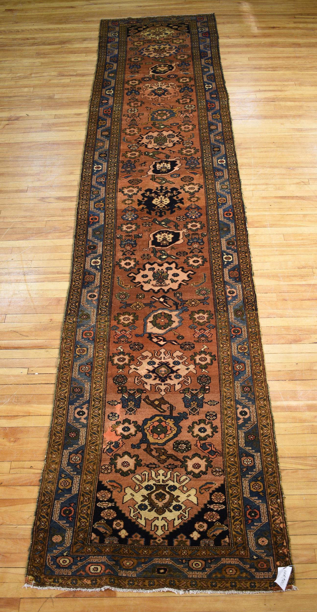 VINTAGE ORIENTAL RUNNER/RUG. A