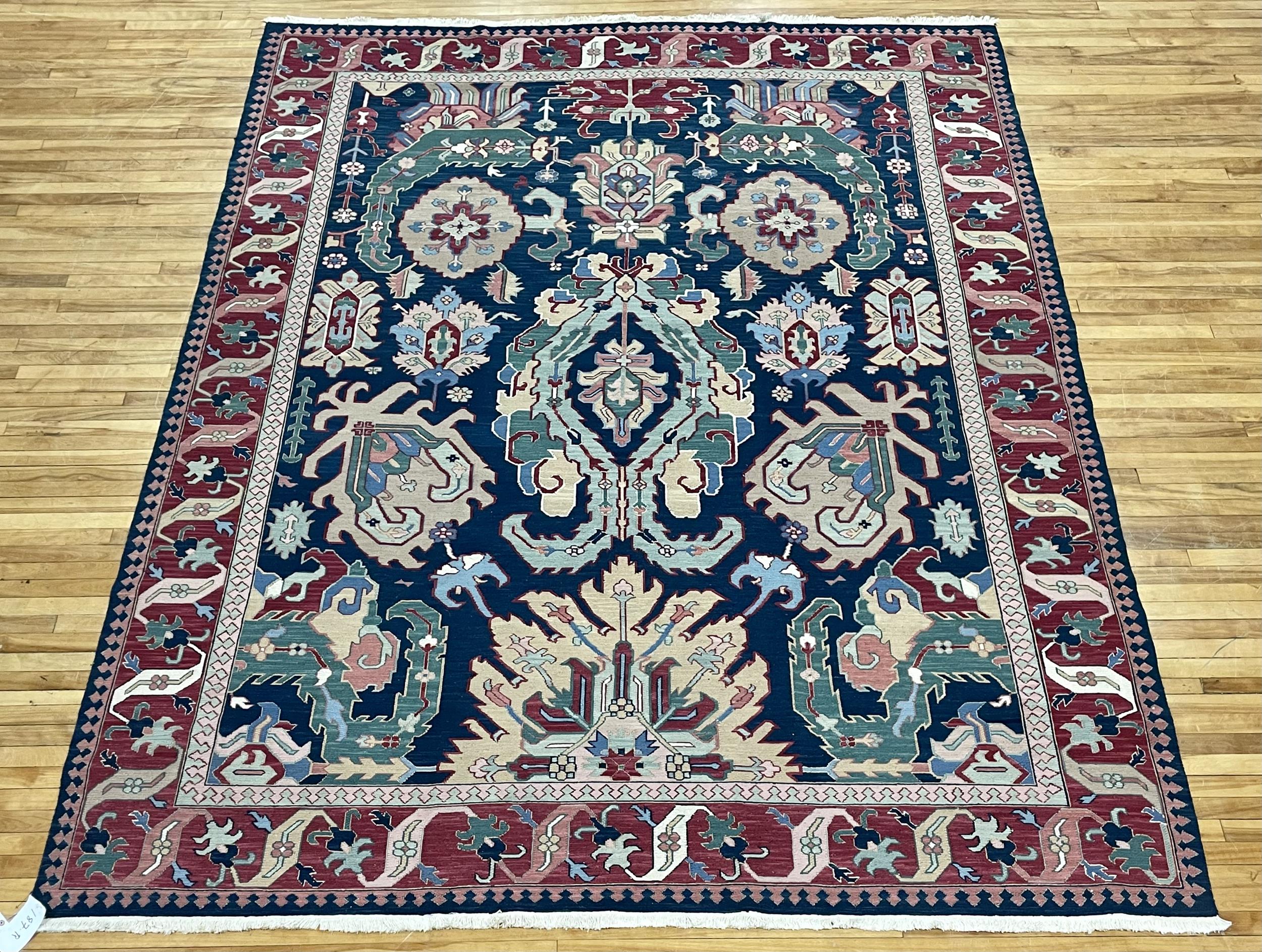 VINTAGE ORIENTAL ROOM SIZE RUG  3b0413