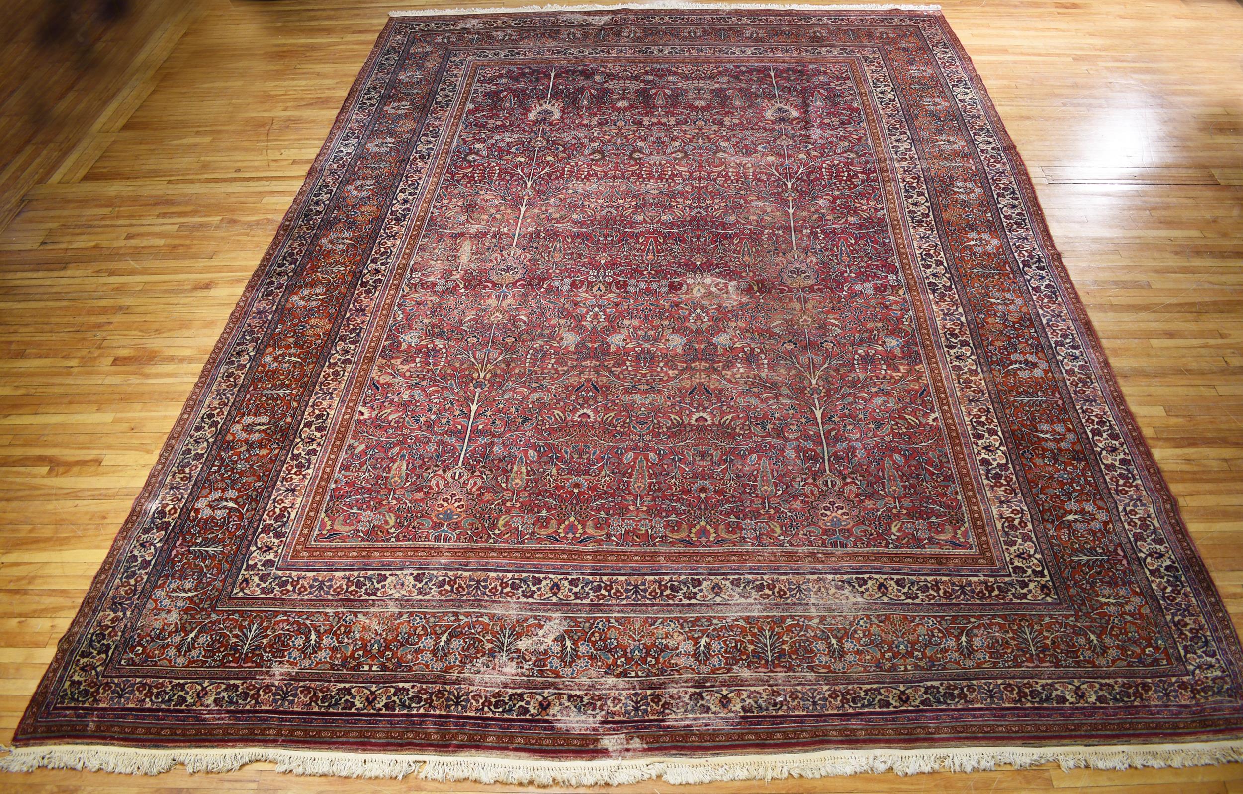 ANTIQUE LARGE ROOM SIZE MESHED 3b041f