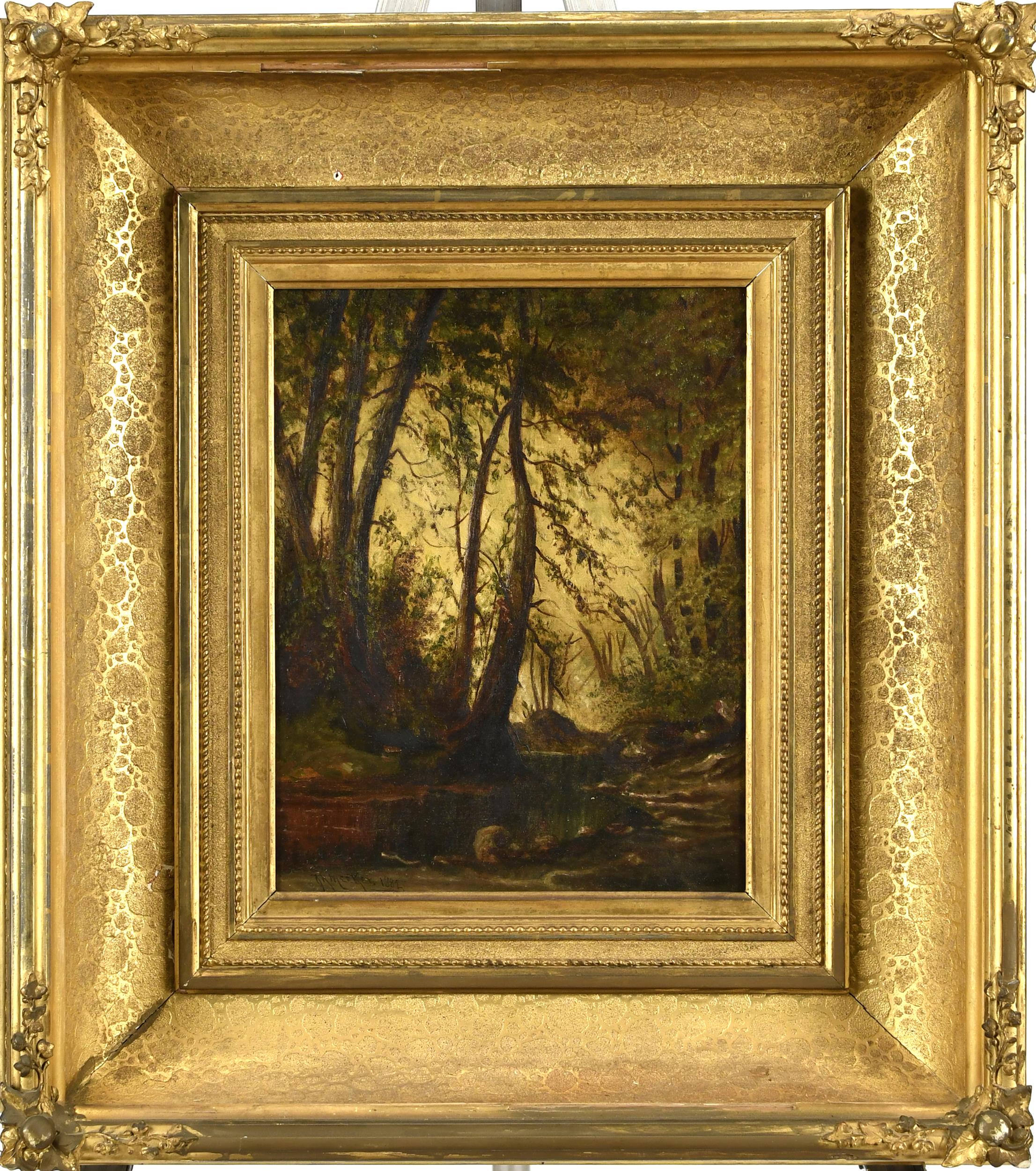 JOSEPH R MEEKER OIL ON CANVAS  3b04bd