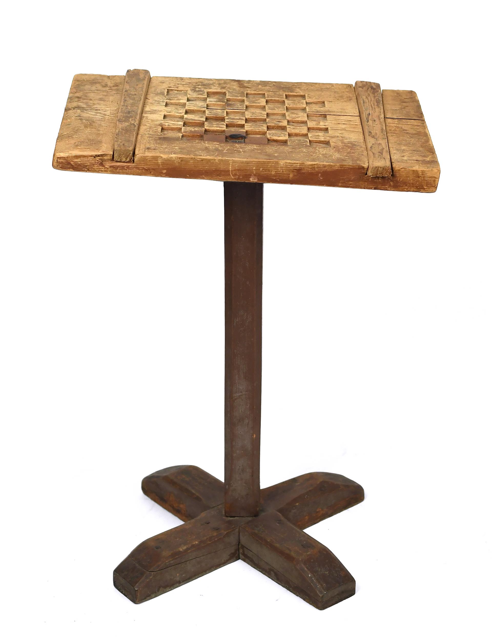 18TH C PILGRIM PERIOD COUNTRY CHECKERBOARD