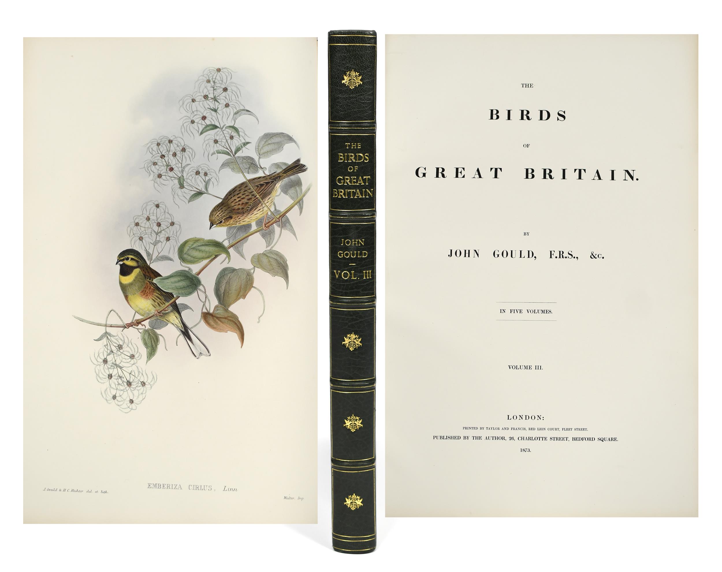 JOHN GOULDS, THE BIRDS OF GREAT