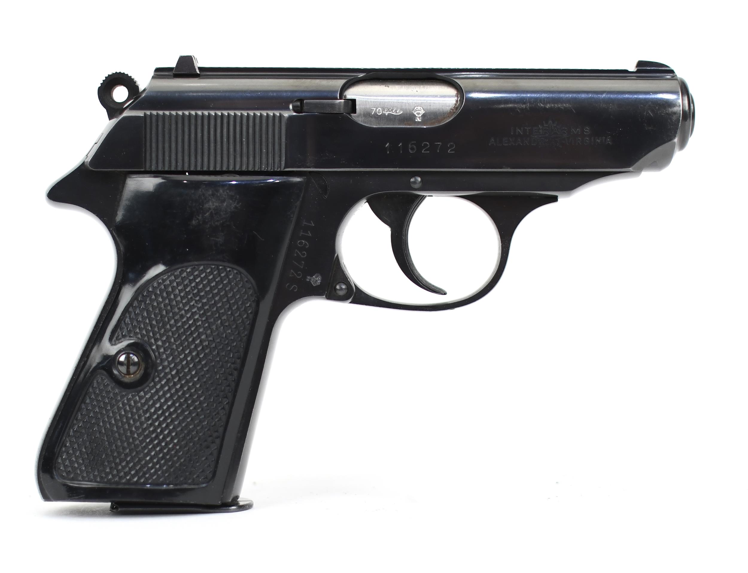 INTERARMS WALTHER PPK/S, 22 CAL.
